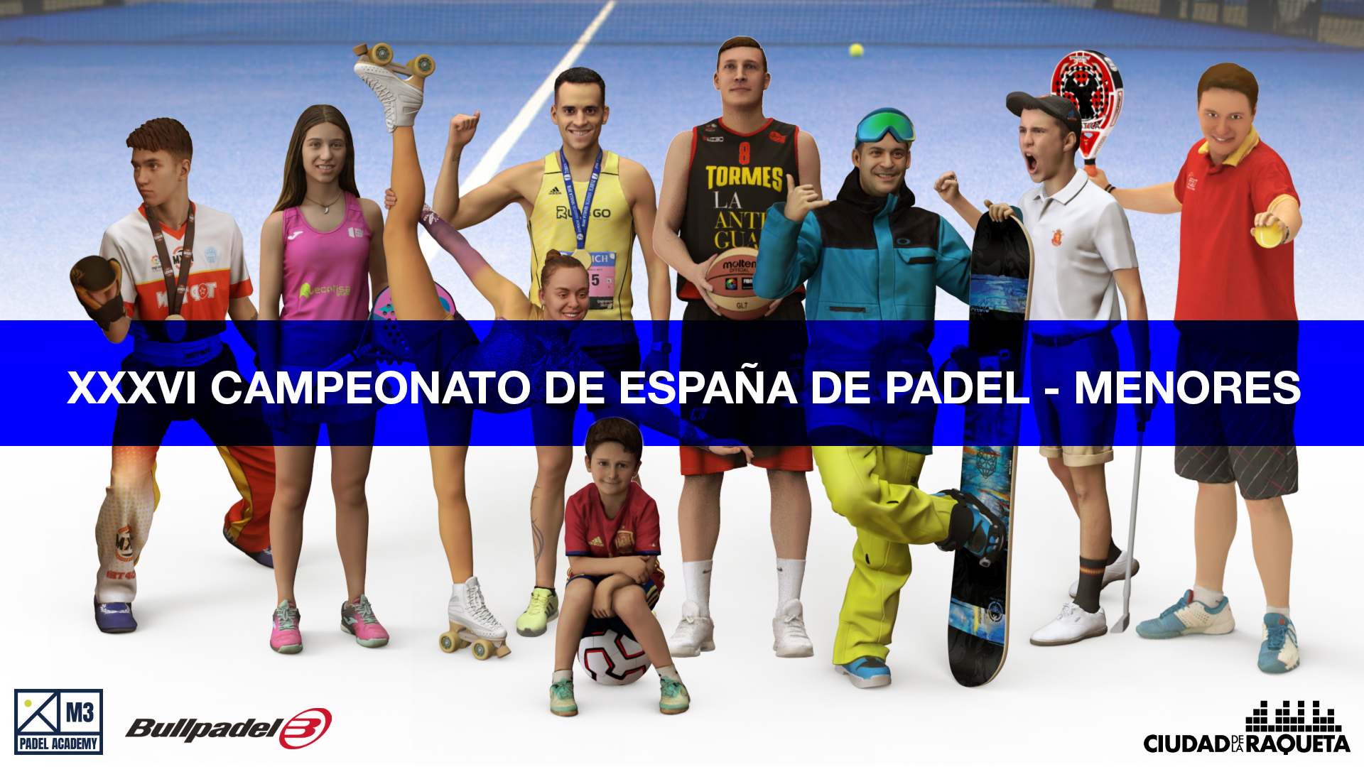 MyMe3D en el XXXVI Campeonato de España de Padel