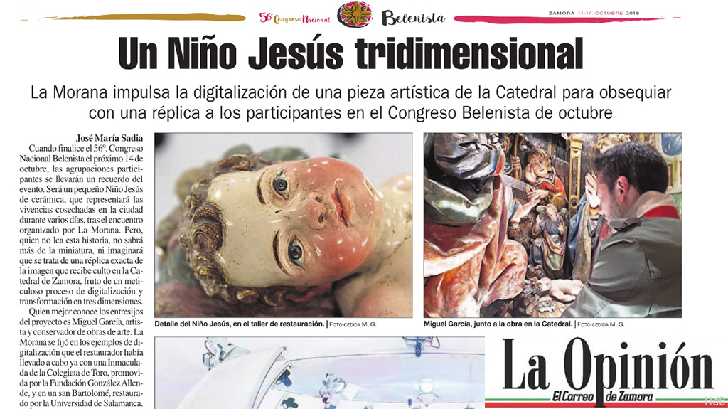 “UN NIÑO JESÚS TRIDIMENSIONAL” 