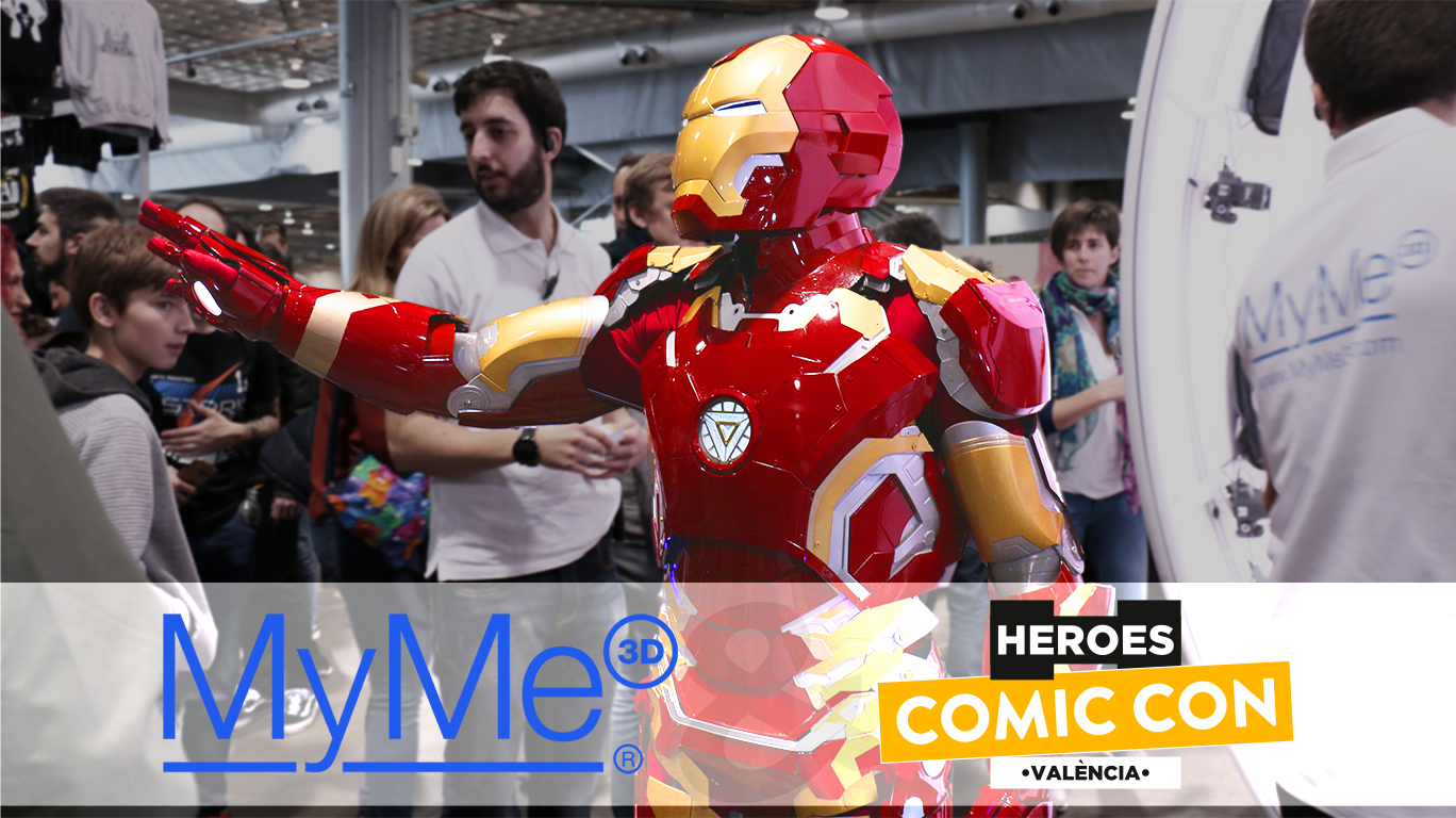 MYME3D en la HEROES COMIC CON DE VALENCIA