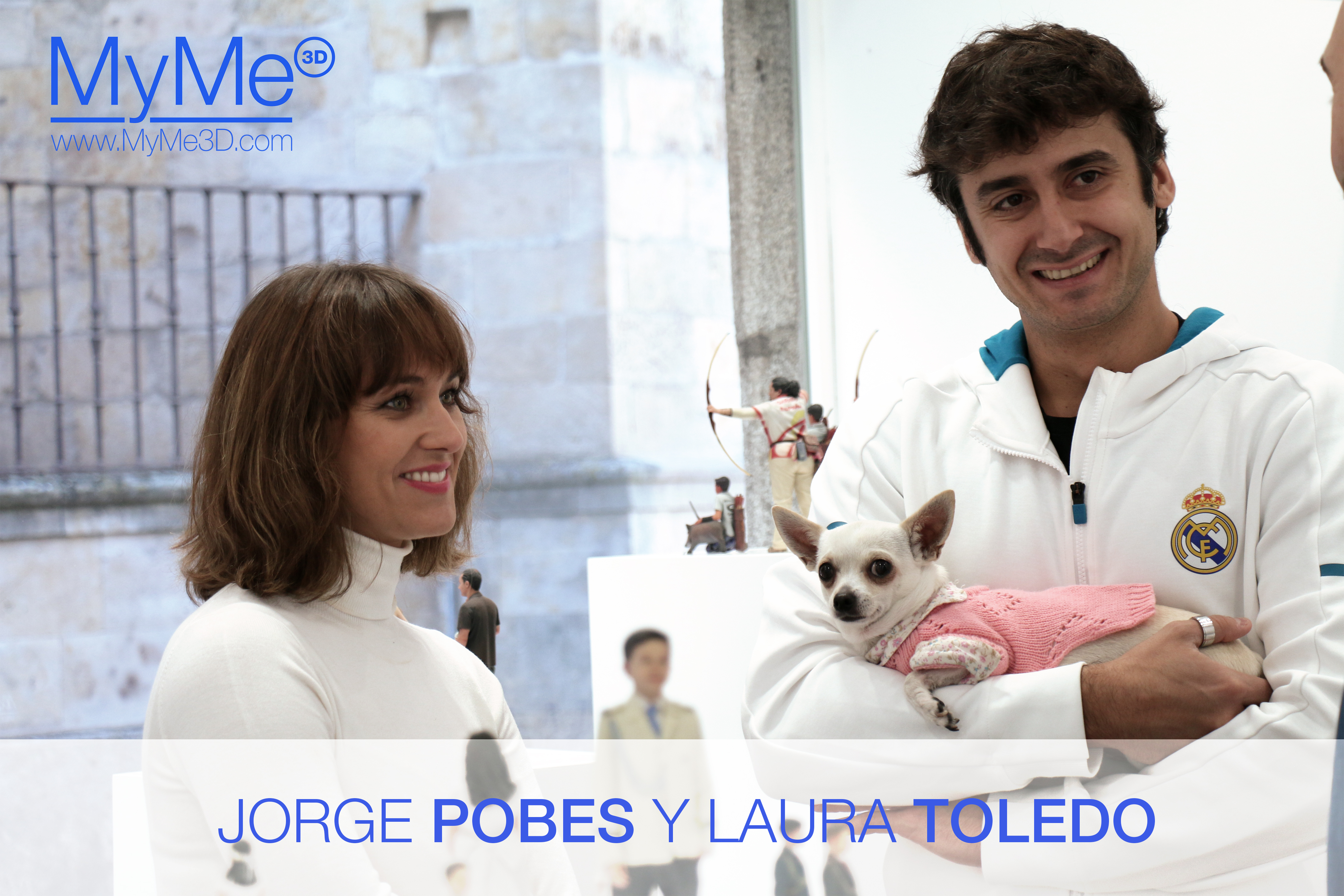 JORGE POBES Y LAURA TOLEDO TAMBIÉN TIENEN SU MINIATURA